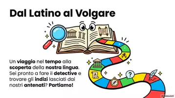 anteprima - Materiale di supporto/inclusione - Letteratura - 2 anno - La nascita della lingua italiana - Pagina di copertina