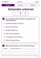 Vorschau - Arbeitsblätter - Basisscreening Satzzeichen Deutsch Klasse 5–6 - Seite 2