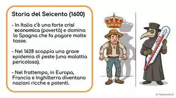 anteprima - Materiale di supporto/inclusione - Letteratura - 2 anno – Il Seicento e il Settecento - slide - Pagina 2