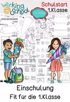 Vorschau - Arbeitsblätter - Einschulung | Schulstart | erste Schulwoche | Klasse 1 - Deckblatt