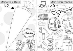 Vorschau - Arbeitsblätter - Einschulung | Schulstart | erste Schulwoche | Klasse 1 - Seite 2