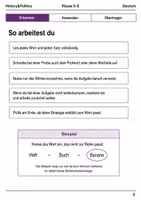 Vorschau - Arbeitsblätter - Basisscreening Rechtschreibstrategien Deutsch Klasse 5–6 - Seite 1