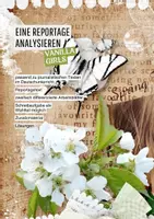 Vorschau - Arbeitsblätter - Eine Reportage analysieren: Vanilla Girls (zweifach differenziert) - Deckblatt