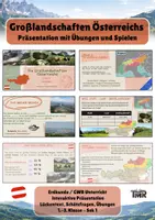 Vorschau - Unterrichtsreihen - Großlandschaften Österreichs – Die interaktive Präsentation - Deckblatt