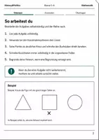 Vorschau - Arbeitsblätter - Koordinatensystem Basisscreening Klasse 5–6 - Seite 1