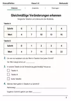 Vorschau - Arbeitsblätter - Lineare Zusammenhänge Basisscreening Klasse 5–6 - Seite 2
