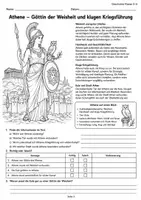 Vorschau - Arbeitsblätter - Griechische Götter Klasse 5/6 - Seite 3