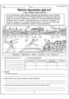 Vorschau - Arbeitsblätter - Olympische Spiele - Seite 3
