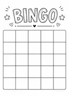 Vista previa - Juegos / Gamificación - Cuadrícula de bingo en blanco (3x3, 4x4 y 5x5) - página 3
