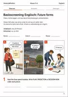 Vorschau - Arbeitsblätter - Basisscreenings Hauptfächer Klasse 5–6 - Seite 1