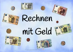 Vorschau - Arbeitsblätter - Materialpaket Rechnen mit Geld inkl. Tafelmaterial - Seite 3