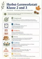 Vorschau - Unterrichtsreihen - Lernwerkstatt & Stationenlernen Klasse 2–4 – Herbst, Rechtschreibung, Brücken bauen & Wasser-Experimente - Seite 1