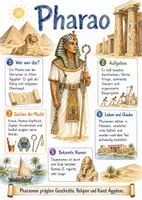 Vorschau - Arbeitsblätter - Lernposter + Arbeitsblätter zum Thema "Pharao" + Lösung & MP3 + Mindmap + Infografik - Deckblatt