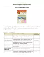 Vorschau - Stundenentwürfe - TRAVELLING | EXPLORING FOREIGN PLACES - Australia, New Zealand, National Parks, New York, London (Role Plays 7.-10. Klasse) - Seite 1