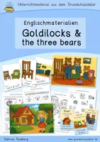 Vorschau - Unterrichtsreihen - Goldilocks and the three bears (Storytelling, Englisch) - Deckblatt