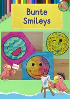 Vorschau - Mal- und Bastelvorlagen - Kunst Grundschule, Male einen bunten Smiley - Deckblatt