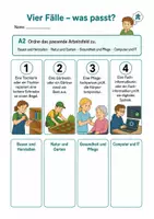 Vorschau - Stundenentwürfe - Sachunterricht Klasse 1/2: Technik- und Berufefälle lösen - Seite 3
