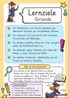 Vorschau - Mal- und Bastelvorlagen - Herbst Girlande | Fensterdeko | Basteln | Ausmalbild | Ausschneiden | 15 Vorlagen - Seite 2
