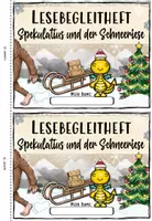 Vorschau - Arbeitsblätter - Spekulatius und der Schneeriese | Lesebegleitheft Klasse 2/3 - Seite 3