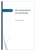 Vorschau - Unterrichtsreihen - Avatar und Informatiksysteme (Informatik Klasse 5) - Seite 1