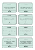 Vorschau - Anderer Materialtyp - La rentrée ⎮ Parler de la nouvelle année scolaire - Gesprächskarten - Seite 2