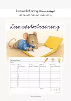 Vorschau - Arbeitsblätter - Lernwörtertraining (Blanko-Vorlage) - Deckblatt