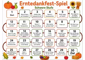 Vorschau - Stundenentwürfe - Brettspiel Erntedankfest | Grundschule | DaZ/DaF/Deutsch - Seite 3