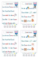 Vorschau - Arbeitsblätter - Leseblatt - D - Klasse 1 - Seite 2