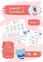 Vorschau - Arbeitsblätter - Buchstabeneinführung R - Materialpaket - Seite 1