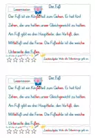 Vorschau - Arbeitsblätter - Leseblatt - ß - 1. Klasse - Seite 2