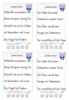 Vorschau - Arbeitsblätter - Leseblatt - V - 1. Klasse - Seite 2
