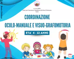 anteprima - Esercizi - Coordinazione OCULO-MANUALE e VISUO-GRAFOMOTORIA - Pagina di copertina