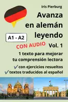 Vista previa - Unidades / Secuencias / Situaciones de Aprendizaje - Alemán A1/A2 comprensión lectora con audios adultos - Portada