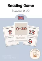 Vorschau - Spiele - NUMBERS 0-20│Lesespiel (I have got - Who has got) 🇬🇧 - Deckblatt