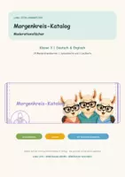 Vorschau - Anderer Materialtyp - Morgenkreis Moderationsfächer-Katalog Lama - Deckblatt