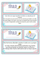 Vista previa - Juegos / Gamificación - PON TÍTULO AL CUENTO - página 1