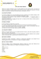 Aperçu - Préparation de séance / Séance complète - Séquence d'espagnol 2nde - Madrid - Page 3