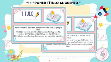 Vista previa - Juegos / Gamificación - PON TÍTULO AL CUENTO - Portada