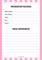 Vista previa - Para docentes: organización, planificación y formación - CUADERNO DOCENTE Curso 26/27 Rosa - página 3