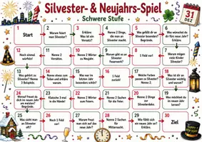 Vorschau - Stundenentwürfe - Brettspiel Silvester/Neujahr | Grundschule | DaZ/DaF/Deutsch - Seite 3