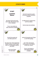 Vorschau - Arbeitsblätter - Lesekette Bienen – 28 Karten für gemeinsames Lesen mit Spaßfaktor - Seite 1