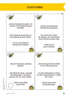 Vorschau - Arbeitsblätter - Lesekette Bienen – 28 Karten für gemeinsames Lesen mit Spaßfaktor - Seite 2