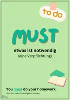 Vorschau - Poster - MODAL VERBS (must, mustn't, should, shouldn't, needn't) - Seite 1