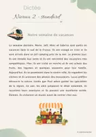 Vorschau - Arbeitsblätter - Dictées différenciées – Vive les vacances! L1_U2 - Seite 3