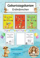 Vorschau - Anderer Materialtyp - Erdmännchenklasse Geburtstagskarten Erdmännchen Geburtstag - Deckblatt
