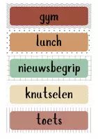 Voorbeeld - Klassenmanagement them earth tones, alles-in-één - Pagina 2