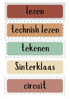 Voorbeeld - Klassenmanagement them earth tones, alles-in-één - Pagina 3