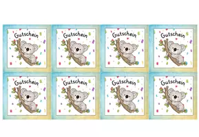 Vorschau - Bildkarten - Hausaufgabengutschein Klassentier Koala - Seite 2