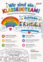 Vorschau - Mal- und Bastelvorlagen - KLASSE-N-TEAM - qlixu - Deckblatt