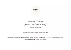 Vorschau - Unterrichtsreihen - Jahresplanung - KUNST | Klasse 3 - Seite 2